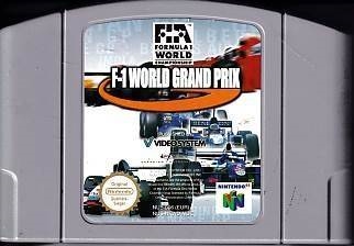 F-1 World Grand Prix - Nintendo 64 (B Grade) (Genbrug)